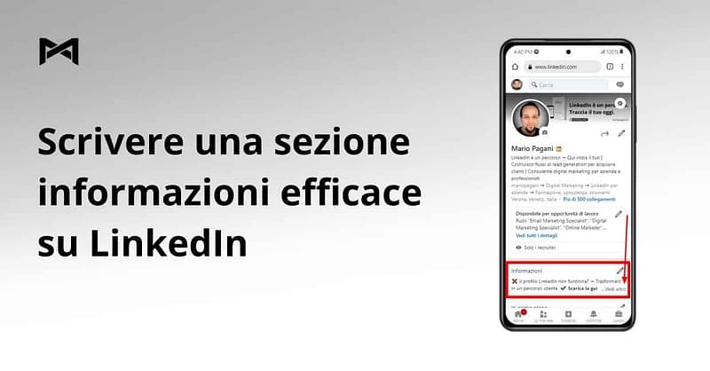 Bio linkedin: scrivere un riepilogo efficace